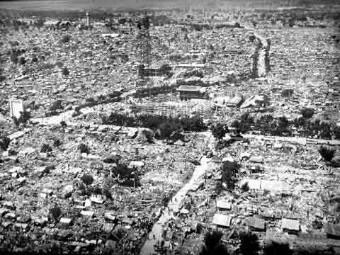 地震后的唐山市